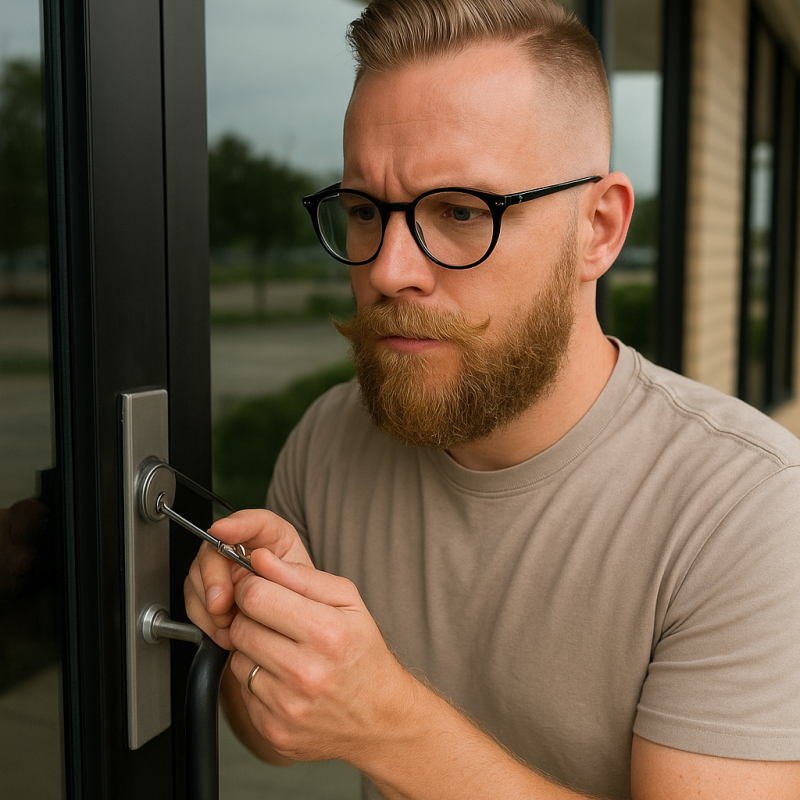 Locksmith Denver picking lock